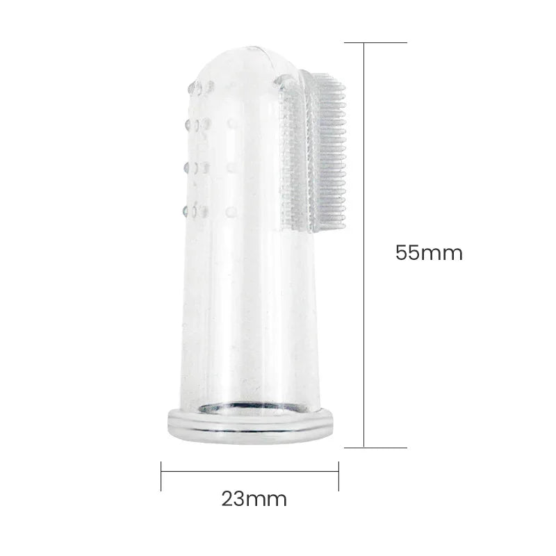 Teddy Dog Brush Bad Breath Tartar Teeth Care Tool Dog Cat Cleaning Silicagel Pet Supplies Super Soft Pet Finger Toothbrush