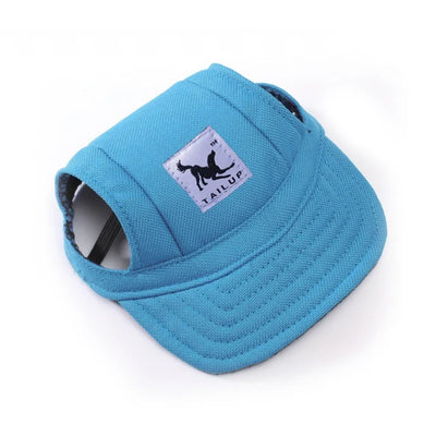 Summer Pet Dog Hat Cap Outdoor Dog Baseball Cap Canvas Small Dog Sunscreen Accessories