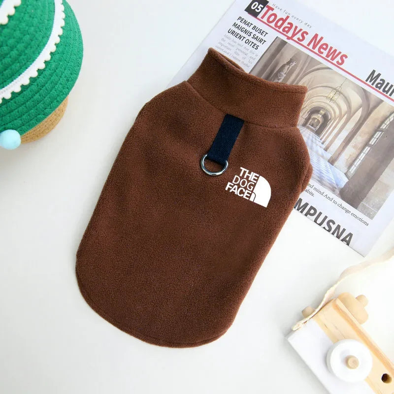 Pet Dog Clothes,Polar Fleece Warm Dog Vest,Fashion Comfortable and Breathable Dog Cothes,Clothes for Small and Medium-sized Dogs PawPrint Treasures