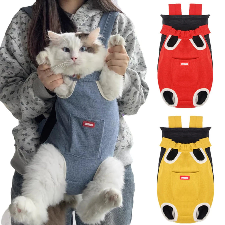 Cycling Walking Sphynx Cat Carrier for Cats Breathable Pet Backpacks Kitten Garfield Carrying Bags Mascotas Travel Accessories