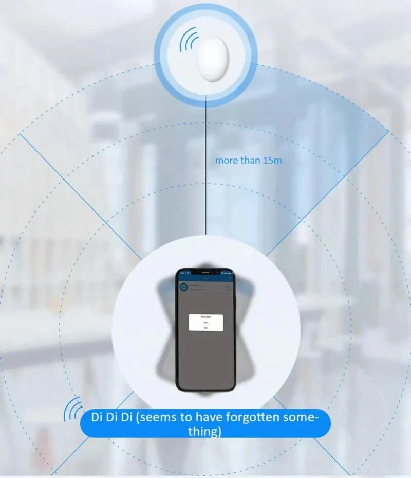 Mini GPS Tracker System For FindMy App Airtag Smart Bluetooth Locator Child Finder Bag Anti-Loss Pet Collar With Tracker