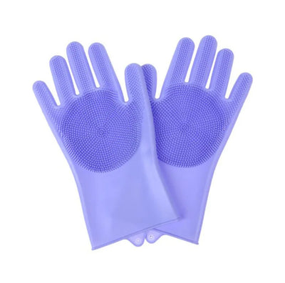 Pet Bathing Gloves for Dogs And Cats Thickened Anti-Scratch Bite Proof Shampooing Tool for Teddy Golden Retriever Bathing Gloves