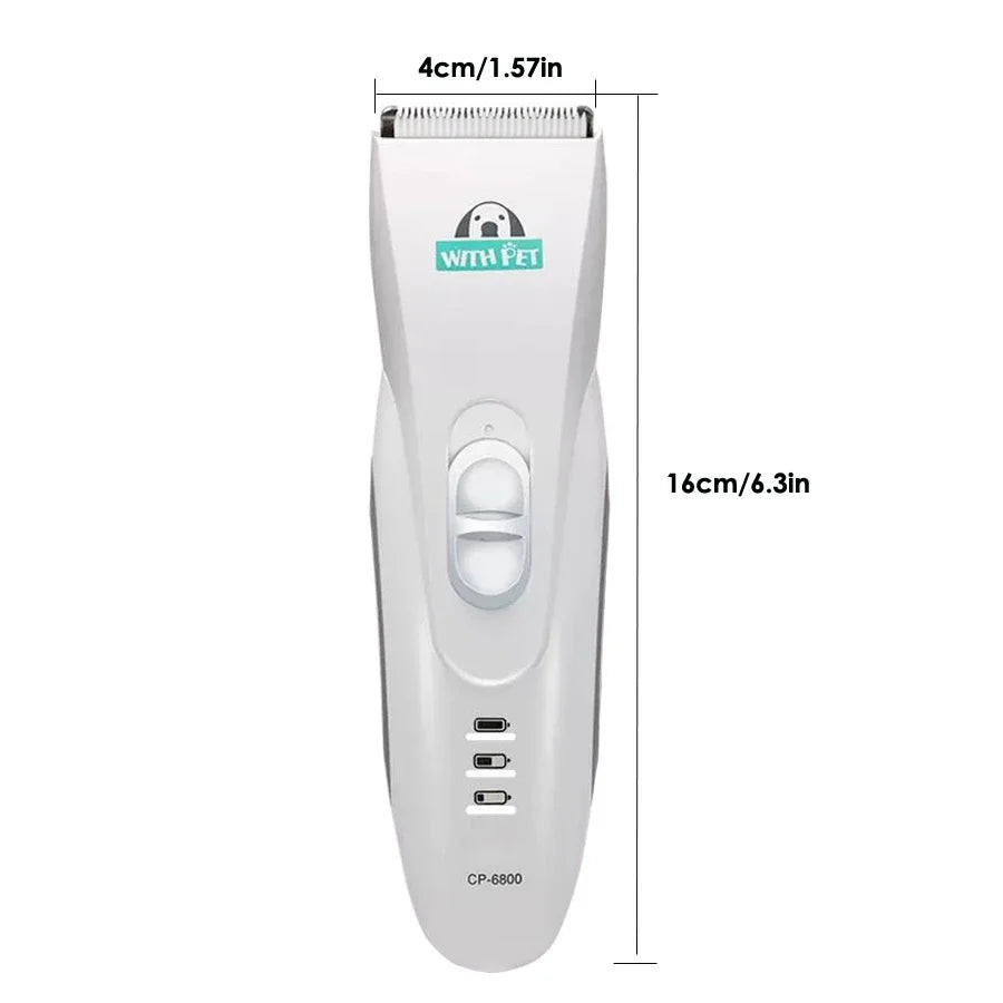 Electrical Pet Dog Hair Trimmers Professional Clippers Grooming Tool Rechargeable Cat Shavers Hair Cutter Dog Haircut CP6800