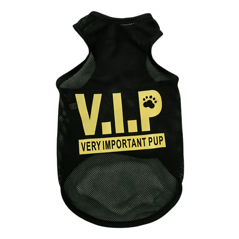Pet Dog Clothes Summer Jersey Pet Cat Vest Mesh Breathable Dog T-shirt for Small Large Dog Pet Costume PawPrint Treasures