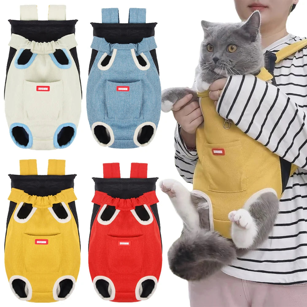 Cycling Walking Sphynx Cat Carrier for Cats Breathable Pet Backpacks Kitten Garfield Carrying Bags Mascotas Travel Accessories