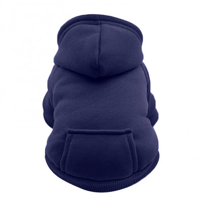 Puppy Hoodie Autumn Winter Pet Hooded Sweatshirt Two-legged Pocket Cat Dog Clothes