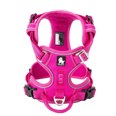 TRUE LOVE TLH5654 No Pull Dog Harness Nylon Reflective Adjustable Step-in Comfortable Pet Harness
