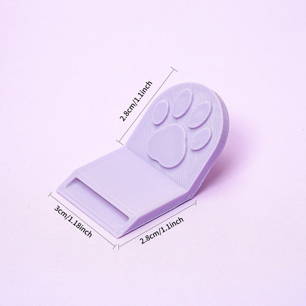 3D Printed Creative Cat Paw Shaped Pet Food Can Opener, Multifunctional Portable Cat Food Can Opener, Safe and Easy to Grip PawPrint Treasures