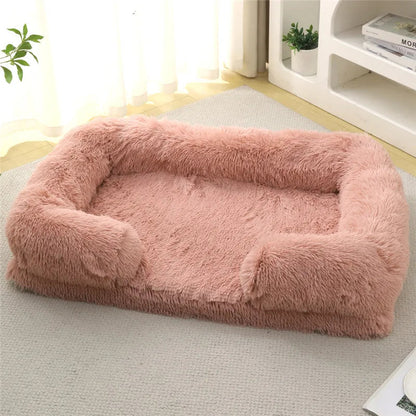 Luxury Winter Warm Large Dog Sofa Bed Dog Kneel Cat Mats House Cushion Pet Sleeping Sofa Beds Mat for Large and Small Dog PawPrint Treasures