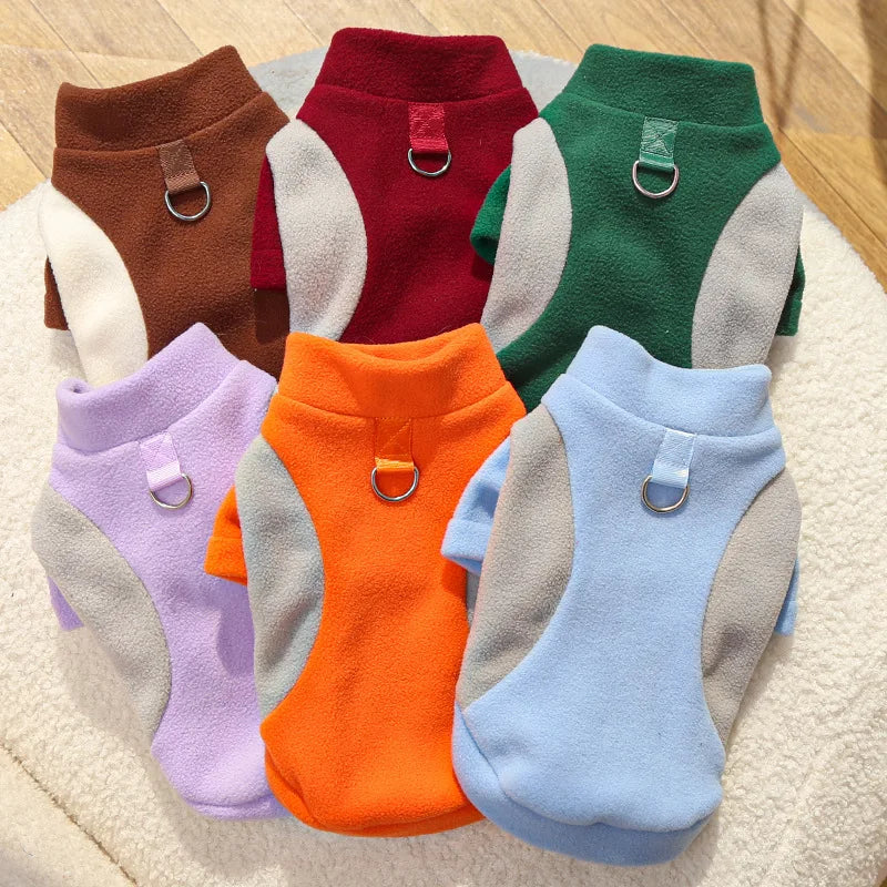 Soft Fleece Pet Dog Clothes For Large Dogs Cats Coats Jackets Vest Winter Warm Big Pet Clothing For Dog Clothes Sweater Costume PawPrint Treasures