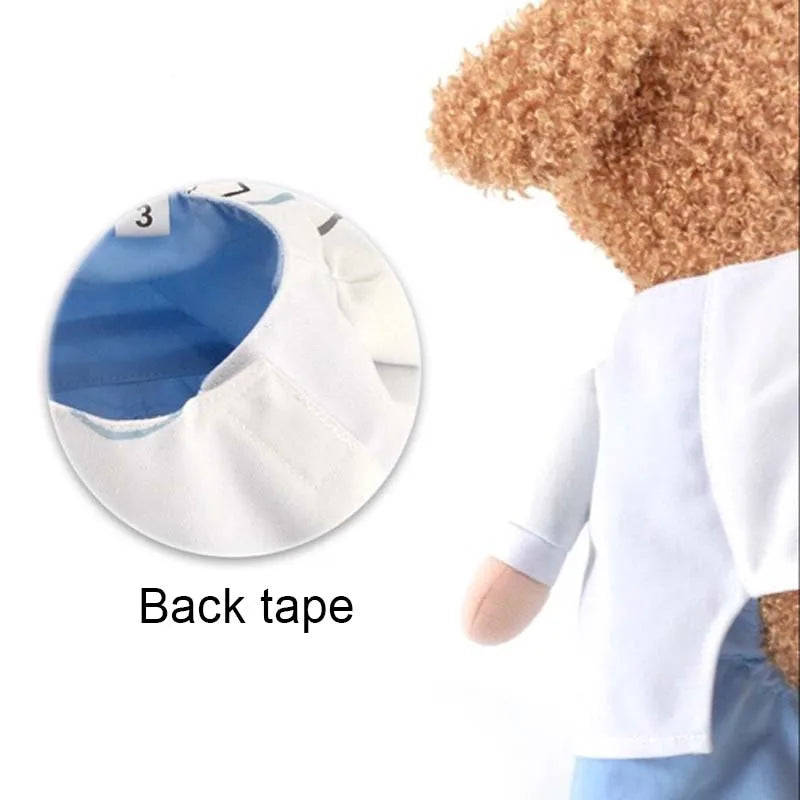 Pet Clothes Cat Dog Cosplay Doctors Costume Puppy White Gown Funny Coat Party Dress For Small Pets Outfits Chihuahua Costumes PawPrint Treasures