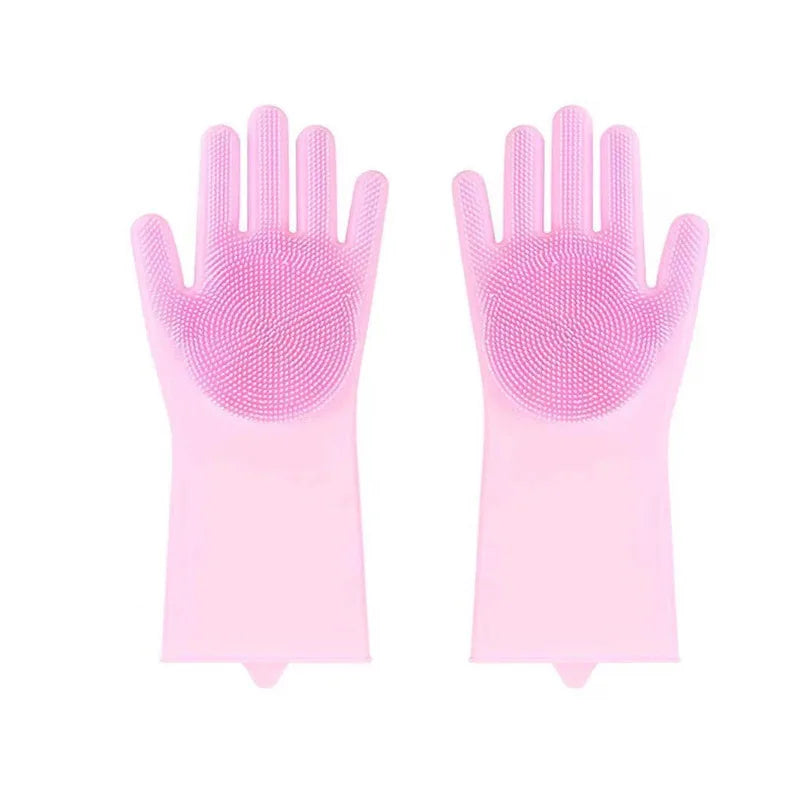 Pet Bathing Gloves for Dogs And Cats Thickened Anti-Scratch Bite Proof Shampooing Tool for Teddy Golden Retriever Bathing Gloves