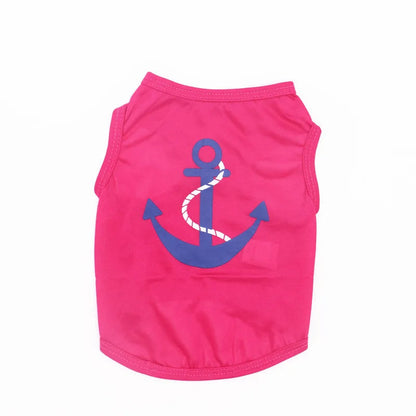 Security Clothing for Dogs Summer Pet Clothes Vest for Small Dogs Chihuahua Yorkshire Puppy Cats Low Price Pets T-shirt Costume PawPrint Treasures
