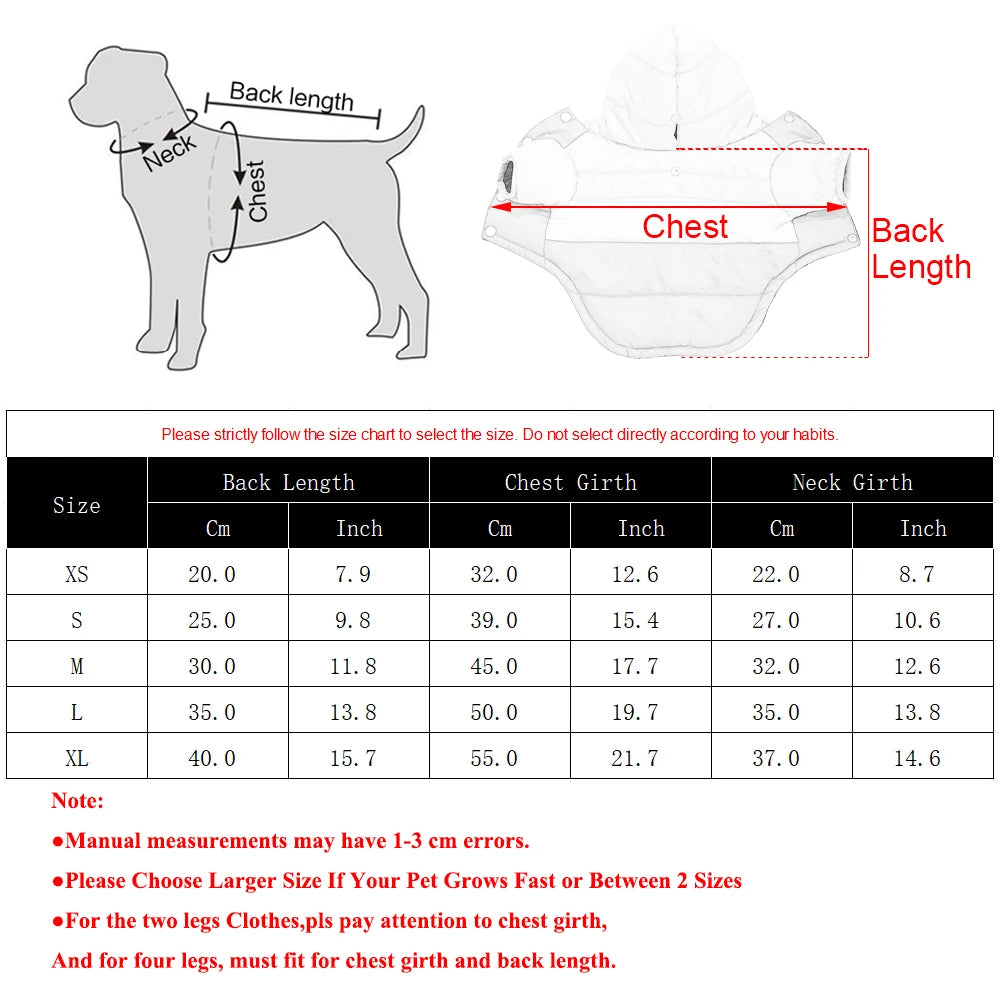 Puppy Dog Clothes Coat For Small Dogs Cats Autumn Winter Pet Dog Jacket Cozy Fleece Kitten Clothing French Chihuahua Costumes PawPrint Treasures