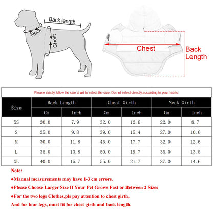 Puppy Dog Clothes Coat For Small Dogs Cats Autumn Winter Pet Dog Jacket Cozy Fleece Kitten Clothing French Chihuahua Costumes PawPrint Treasures