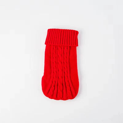 Elegant WarmTurtleneck Sweater for Miniaturedachshund Soft Knitted Sweater for Wiener Dogs Solid Color Sweatshirt for Badger Dog