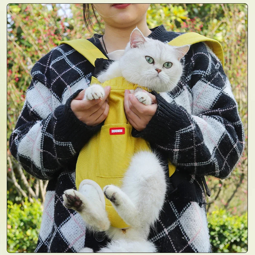 Cycling Walking Sphynx Cat Carrier for Cats Breathable Pet Backpacks Kitten Garfield Carrying Bags Mascotas Travel Accessories