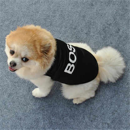 Security Clothing for Dogs Summer Pet Clothes Vest for Small Dogs Chihuahua Yorkshire Puppy Cats Low Price Pets T-shirt Costume PawPrint Treasures