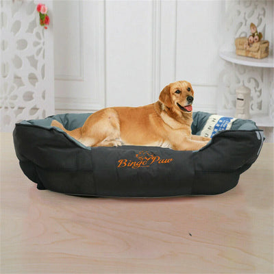 Large Orthopedic Dog Bed Sofa Waterproof Dog Pillow Kennel Washable Pet Puppy Basket Cushion