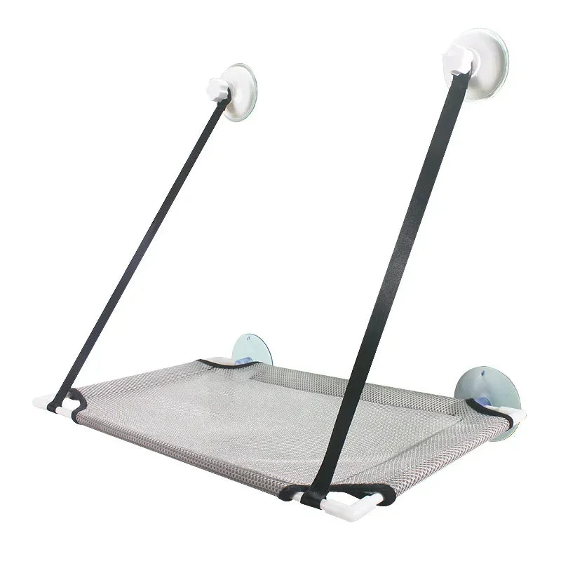 Cat Hammock Suction Cup Windowsill Cat Comfortable Hammocks Summer Breathable Mesh Single/Double Hanging Beds Pet Accessories