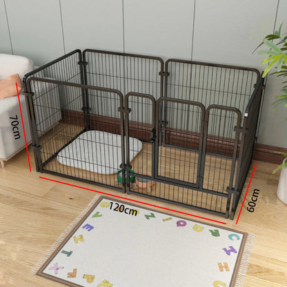 Cat Dog Cages Household Indoor Pet Enclosures Small to Large Dog Enclosures for Free Combination Training and Toilet Isolation PawPrint Treasures