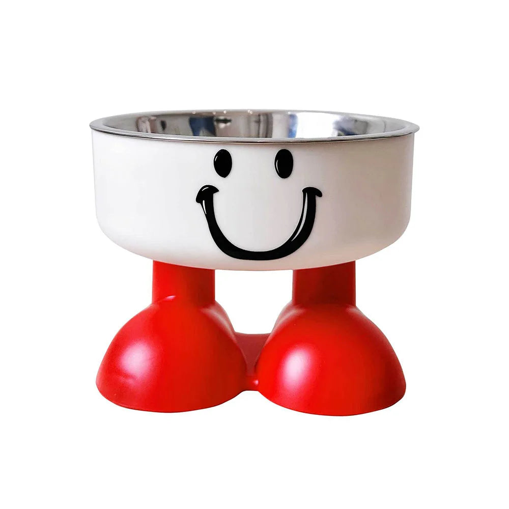 Elevated Dog Bowl Double Layer - Non-Slip Pet Food Water Bowl, Adjustable Height Raised Feeder for Dogs Cats,