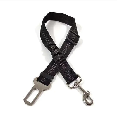 Elastic Nylon Dog Seat Belt for Small Large Dogs Adjustable Reflective Durable Lead Puppy Travel Car Safety Rope Dog Harness