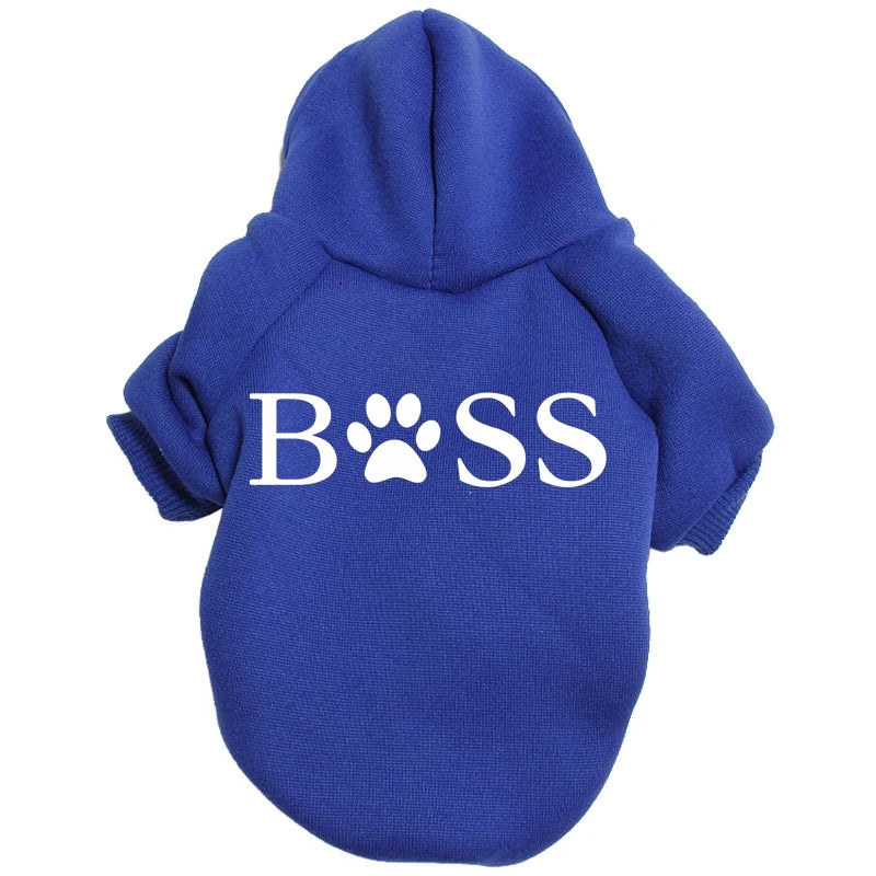 Pet Dog Clothes For Small Dogs Cat Clothing Warm Clothing For Dogs Coat Puppy Outfit Pet Clothes For Large Dog Hoodies Chihuahua PawPrint Treasures