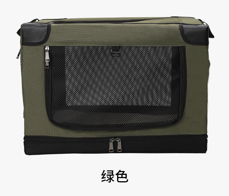 Car Dog Cage Trunk Dog Cage Large, Medium and Small Pet Safety Seat Cat Cage Foldable Car Ride Artifact PawPrint Treasures