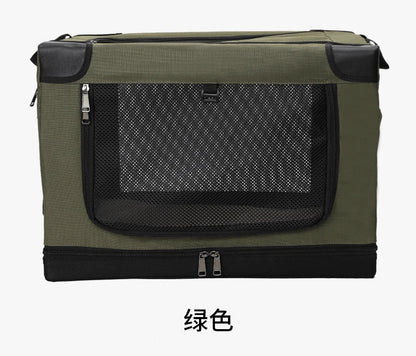 Car Dog Cage Trunk Dog Cage Large, Medium and Small Pet Safety Seat Cat Cage Foldable Car Ride Artifact PawPrint Treasures