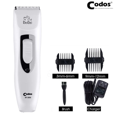 Codos KP3000 Professional Grooming Kit Cat Dog Hair Trimmer Rechargeable Electrical Pet Clipper Shaver Set Haircut Machine