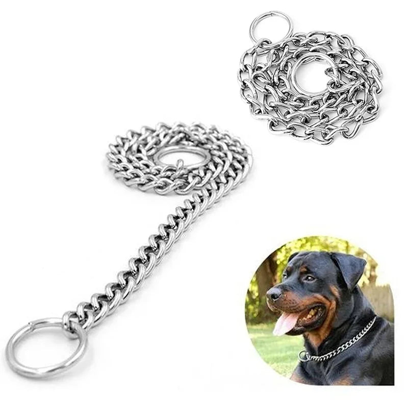 Pet Training Dog Choker Chain Collar All Sizes Guardian Gear Pet Accessories Choke Chain Collar Suitable Home Pet Supplies
