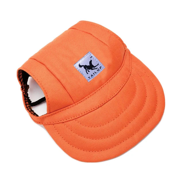 Summer Pet Dog Hat Cap Outdoor Dog Baseball Cap Canvas Small Dog Sunscreen Accessories