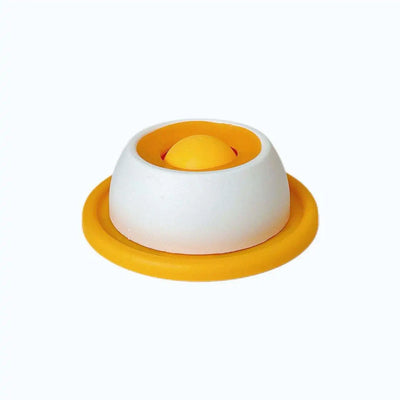 Liquid Slow Dog Bowls Anti-slip Ball-shaped Bone Soup Dog Licking Bowl Licking Bowl for Healthy Eating Non-Slip and Anti-Chokin
