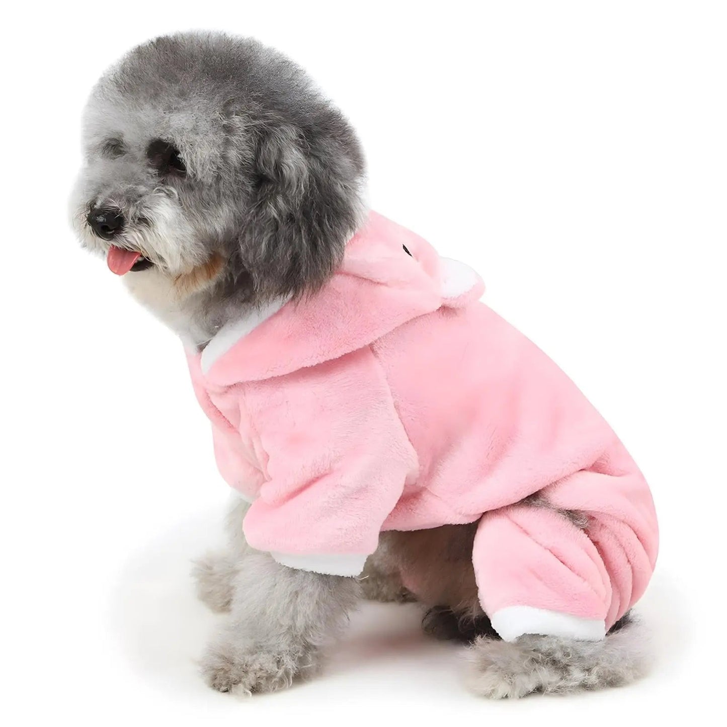 1 Piece of Piggy Pattern Pet Clothing for Kittens and Puppies - Cotton and Wool Knitted Fabric for Autumn and Winter Clothing Suitable for Small, Medium and Large Dogs PawPrint Treasures