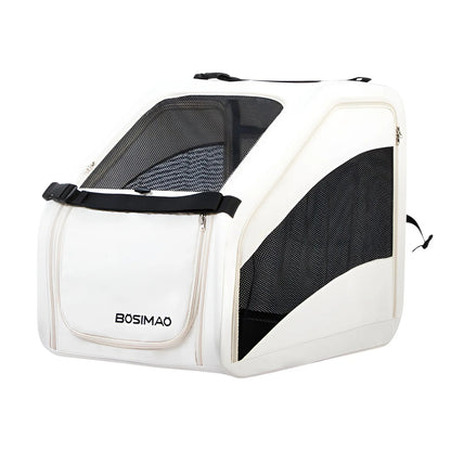 Pet Car Cage Safety Kennel Escape Prevention Cat and Dog Travel Fixed Dog Cage Portable and Breathable Pet Products PawPrint Treasures