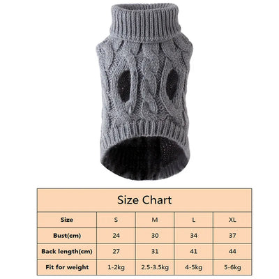 Puppy Clothes Sweater Clothing for Dog Sweaters Winter Dog Clothes for Medium Dog Pet Clothes XGMY01