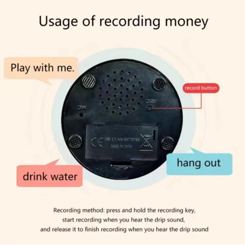 Dog Communication Buttons Voice Recording Button for Pet Training Buzzer 30 Second Record Playback Funny Gift for Talking