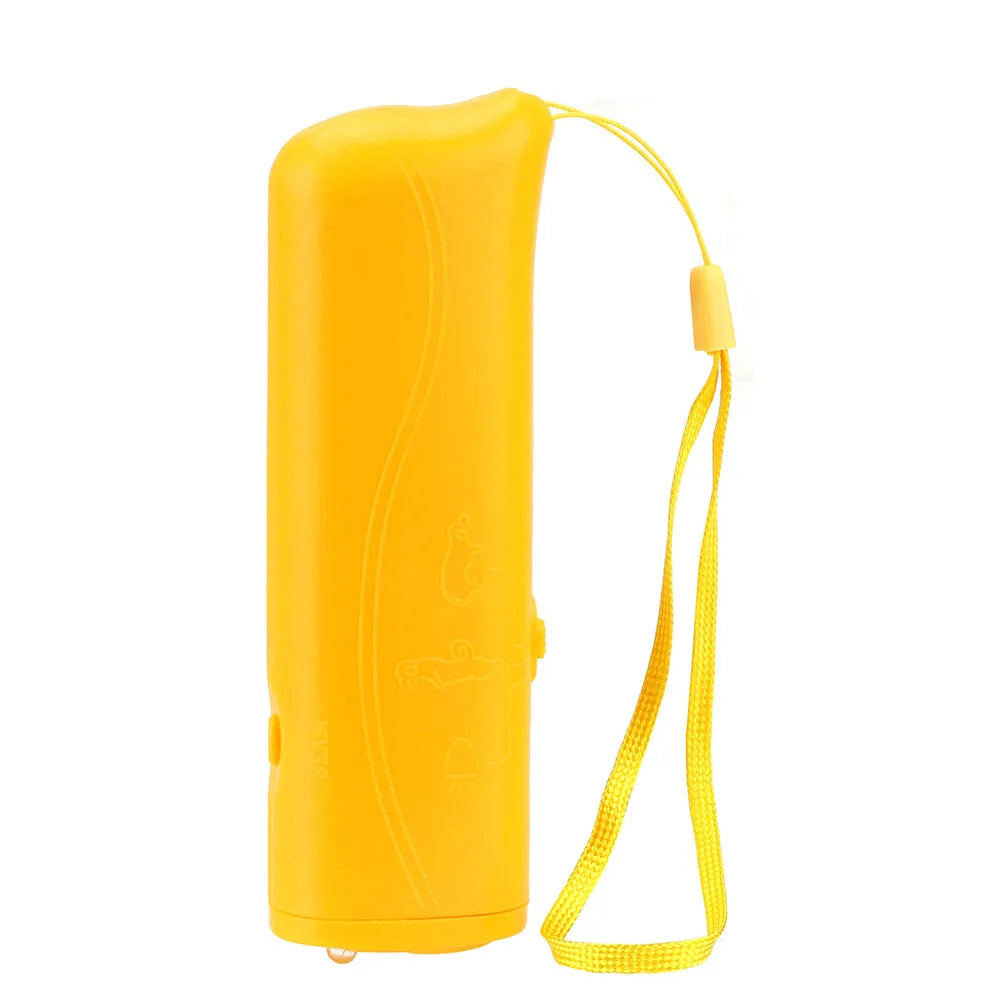 3 in 1 et Dog Repeller Anti Barking Device Ultrasonic Dog Repeller Stop Bark Control Training Supplies With LED Flashlight