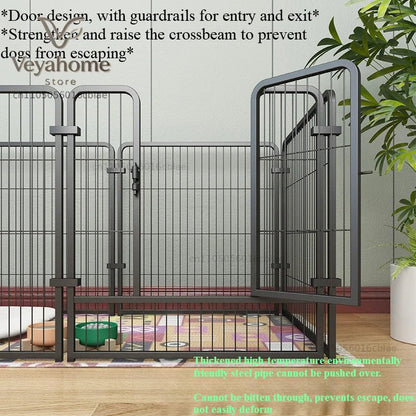Cat dog cages household indoor pet enclosures small to large dog enclosures for  combination training and toilet isolation PawPrint Treasures
