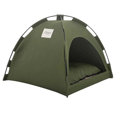 Pet Nest Tent Semi Closed Foldable Outdoor Pet Supplies Breathable Tent Pet Summer Cooling Warm Pads Pet Decoration Supplies