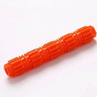 Dog Chew Toys Heavy Duty Rubber Aggressive Chewer Teeth Grinding Cleaning Gear Shape Random Color Teeth Grinding and Cleaning