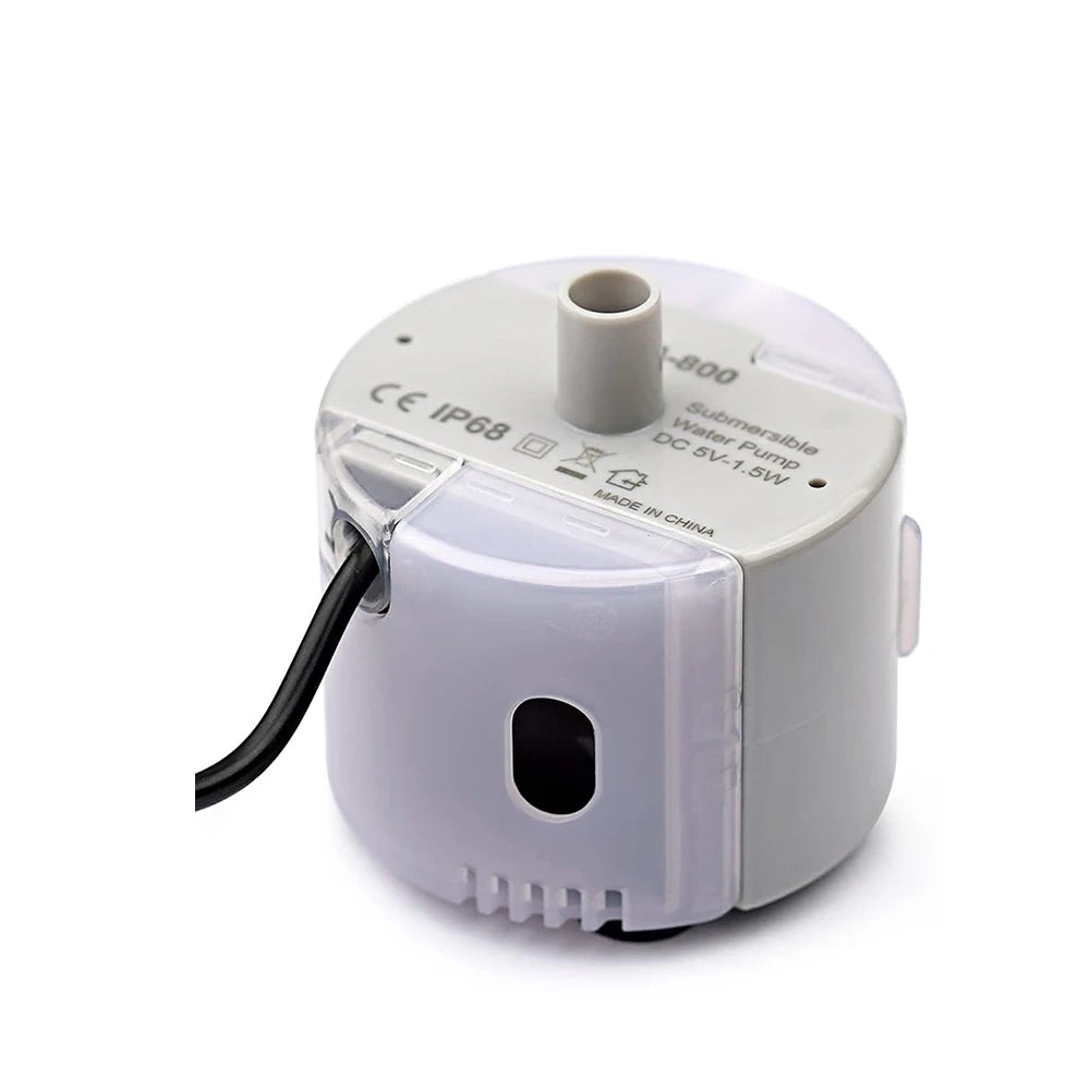 3.2L Stainless Steel Pet Water Dispenser - A Quiet Filter Pump Powered by USB, Smart Drinking Fountain for Cats and Dogs