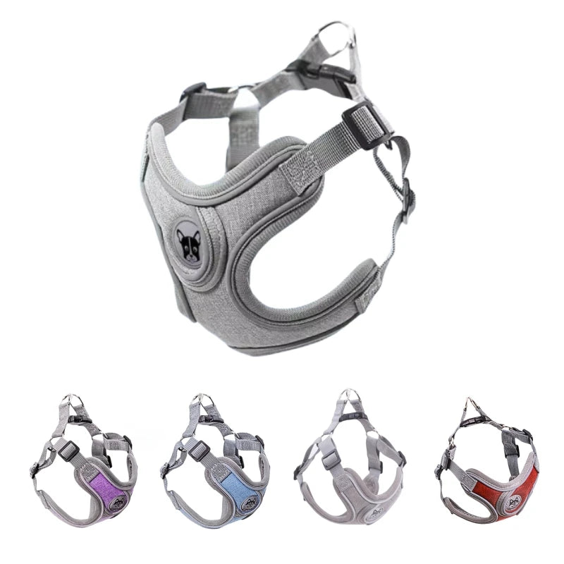 Dog Harness Adjustable Pet Harness Vest For Small Large Dog Cat Reflective Mesh Puppy Cat Chest Strap Dog Accessories