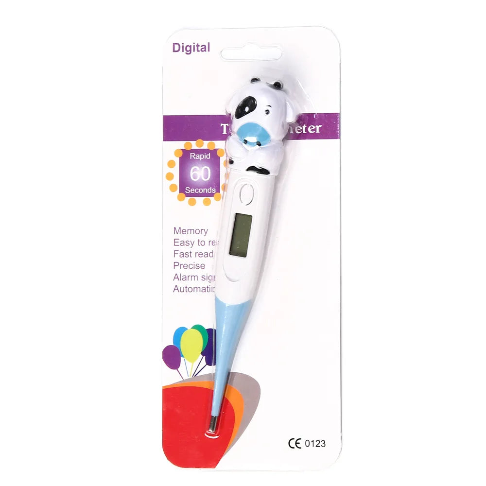 1PC Professional LED Pet Dog Cat Electronic Thermometer Safe Wet Dry Thermometer Veterinary Thermometer Pet Medical Equipment