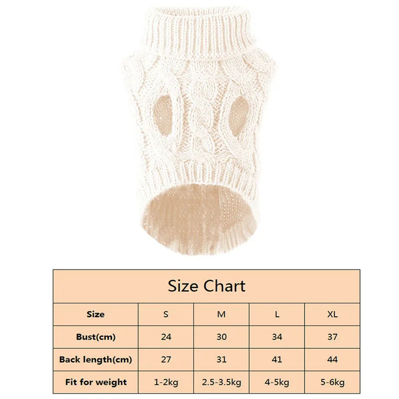 Puppy Clothes Sweater Clothing for Dog Sweaters Winter Dog Clothes for Medium Dog Pet Clothes XGMY01