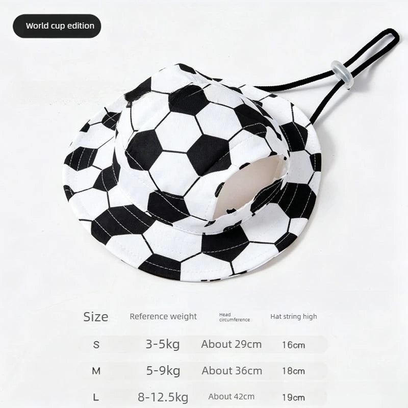 1Pcs S/M/L Cute Print Dog Hat for Small Medium Dogs Adjustable Pet Cap Puppy Pug Corgi Dachshund Hats Summer Out Pet Accessories