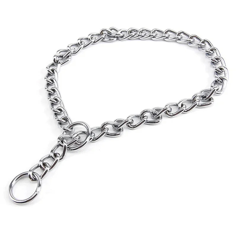 Pet Training Dog Choker Chain Collar All Sizes Guardian Gear Pet Accessories Choke Chain Collar Suitable Home Pet Supplies