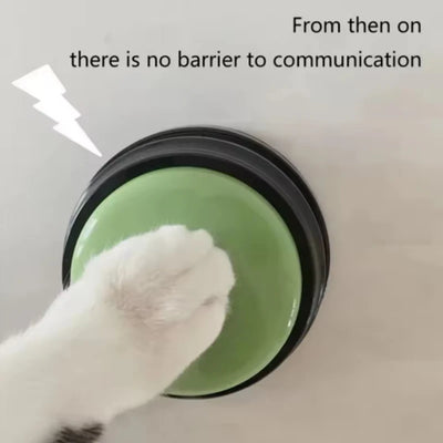 Dog Communication Buttons Voice Recording Button for Pet Training Buzzer 30 Second Record Playback Funny Gift for Talking