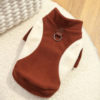 Winter Warm Dog Clothes for Small Dogs Fashion Dog Hoodies Cute Solid Puppy Sweatshirt Soft Cat Pullovers Chihuahua Pet Hoodies
